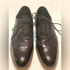 Stacy Adams Dunbar Wingtip Oxfords, Black. Sz 7 Men’s. Excellent Condition